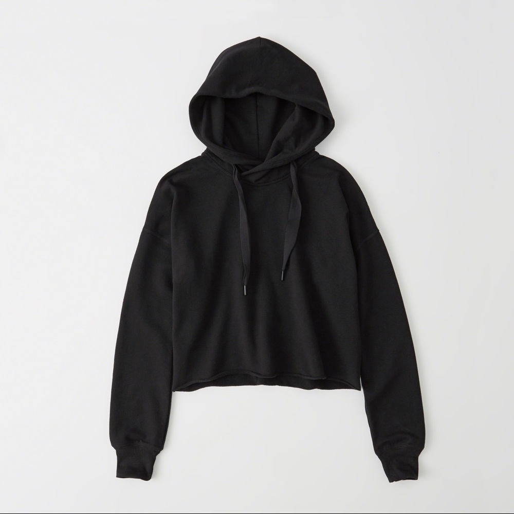 Abercrombie Fleece Cropped Hoodie